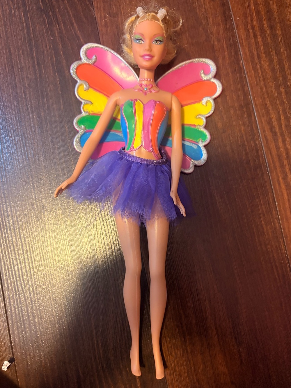 2006 Barbie Fairytopia Magic of the Rainbow Elina Fairy Doll (READ DESCRIPTION)